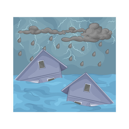 floodのイラスト素材