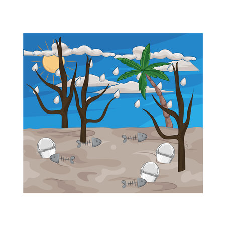 floodのイラスト素材