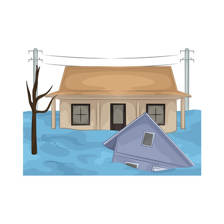 floodのイラスト素材