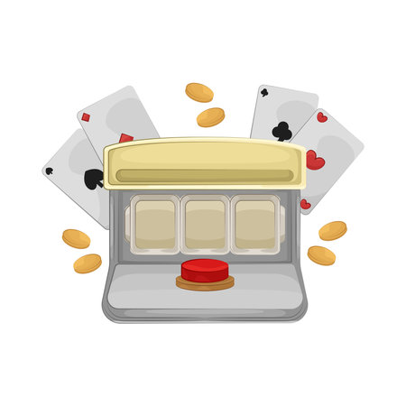 slot machineのイラスト素材