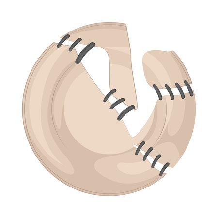 broken plateのイラスト素材