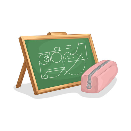 chalkboardのイラスト素材