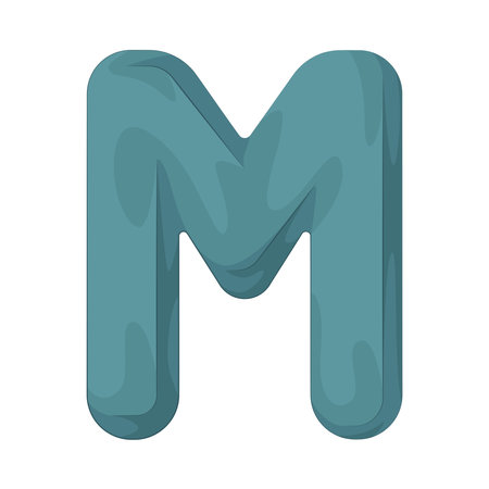 letter mのイラスト素材