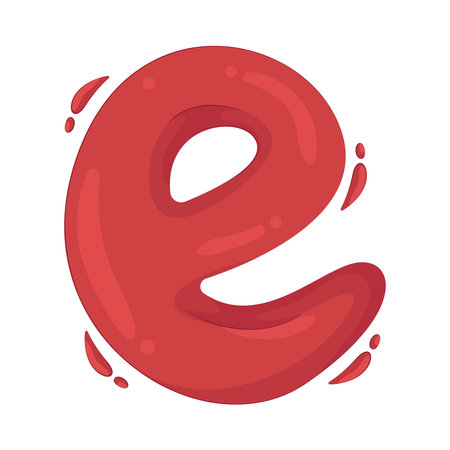 letter eのイラスト素材