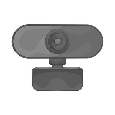 webcamのイラスト素材
