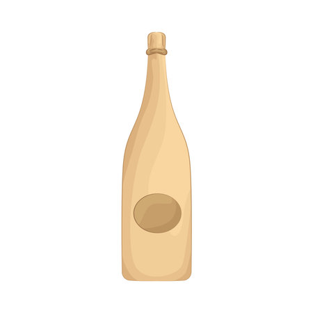 wine bottleのイラスト素材
