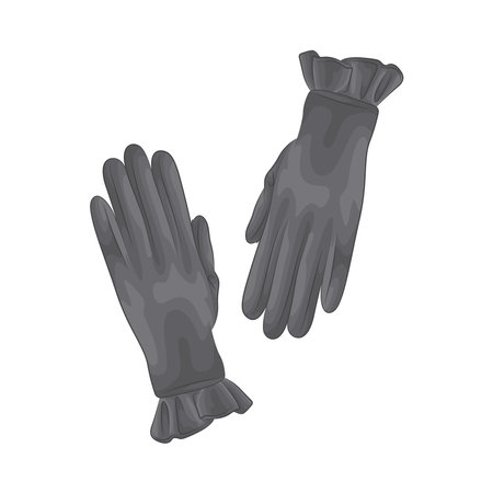 safety glovesのイラスト素材