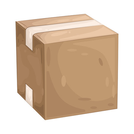 sealed boxのイラスト素材