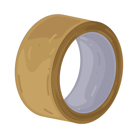 packing tapeのイラスト素材