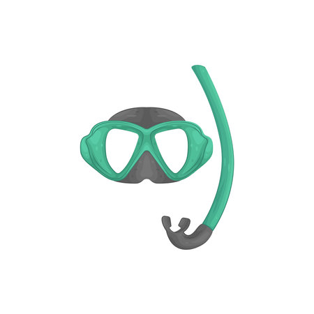 diving maskのイラスト素材