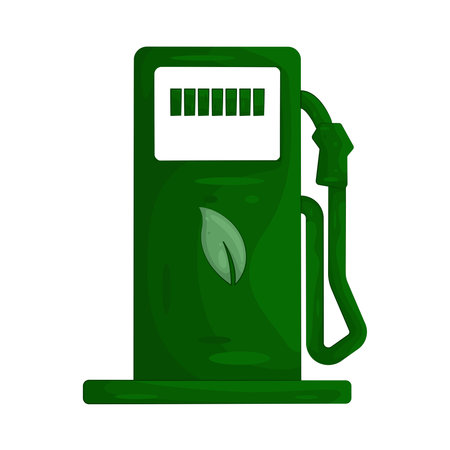 gas stationのイラスト素材