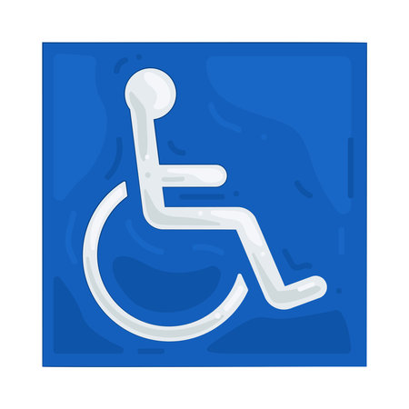 disabled signのイラスト素材