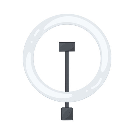 ring lightのイラスト素材