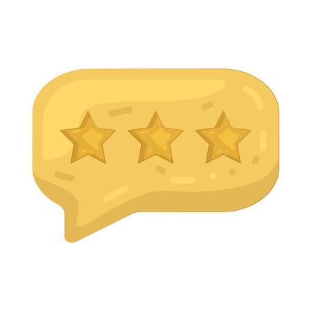 delivery ratingのイラスト素材