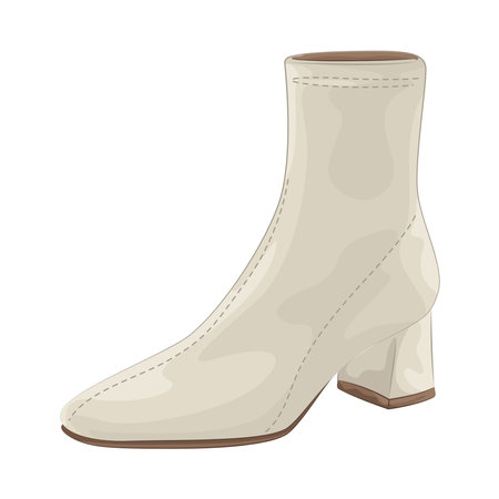 ankle bootsのイラスト素材