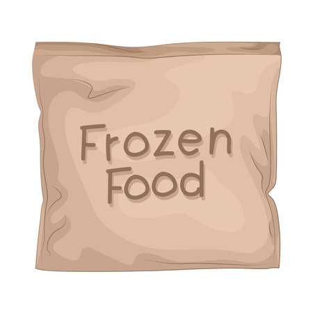 frozen foodのイラスト素材