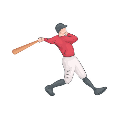 baseball playerのイラスト素材