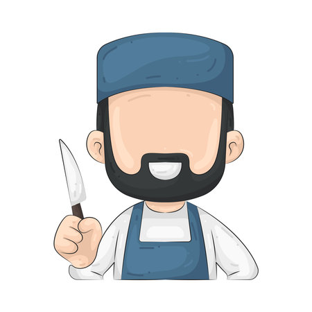 butcherのイラスト素材