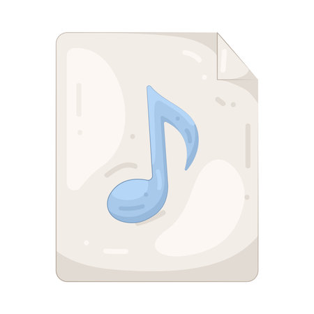 music fileのイラスト素材