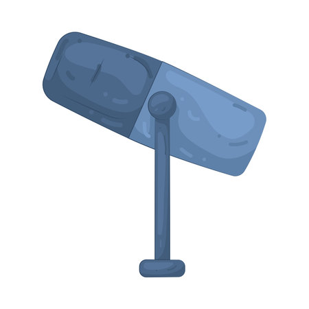 podcast microphoneのイラスト素材