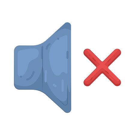 muteのイラスト素材