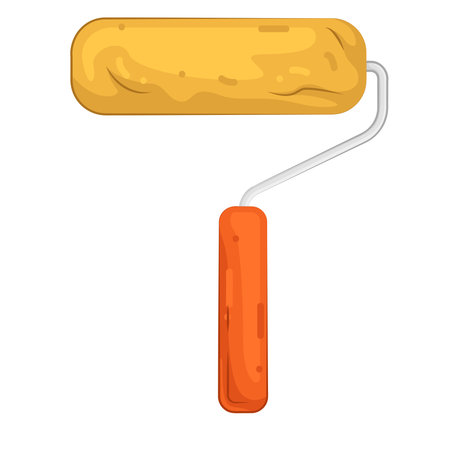 paint rollerのイラスト素材