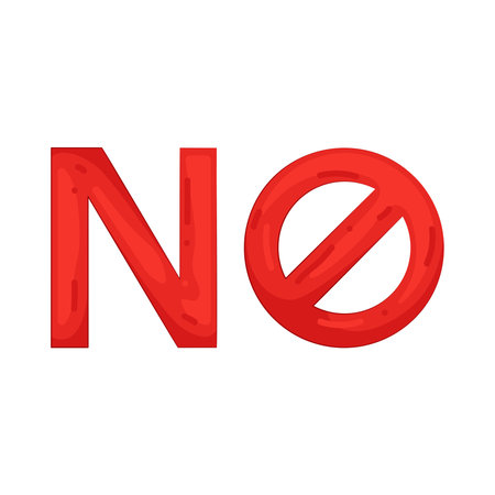 no signのイラスト素材