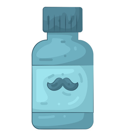 mustache creamのイラスト素材