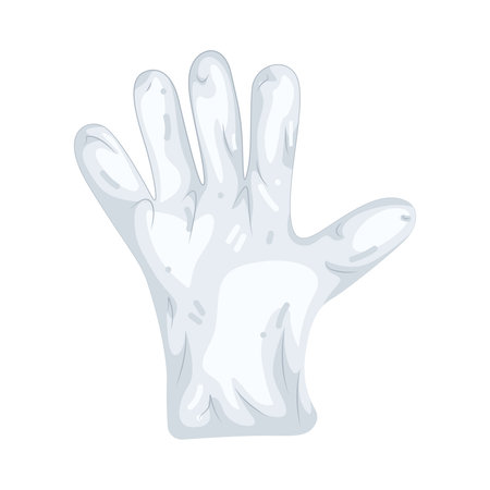 plastic glovesのイラスト素材