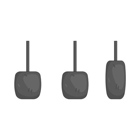 car pedalsのイラスト素材