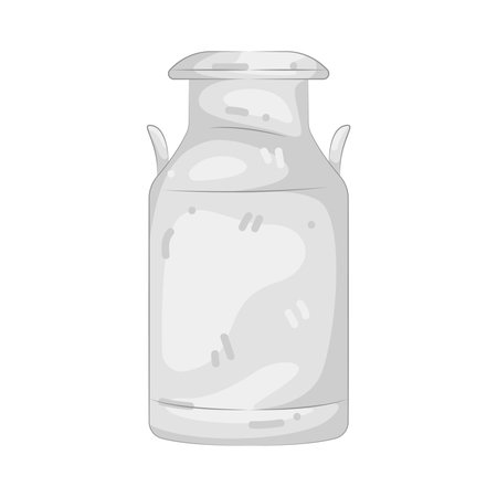 milk canのイラスト素材