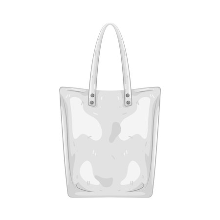 transparent bagのイラスト素材