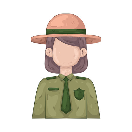 park rangerのイラスト素材