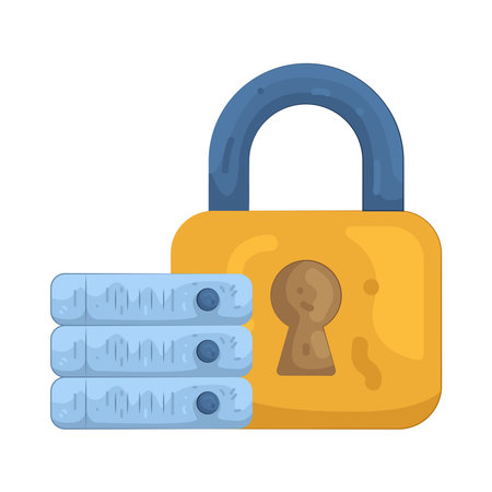 server lockのイラスト素材