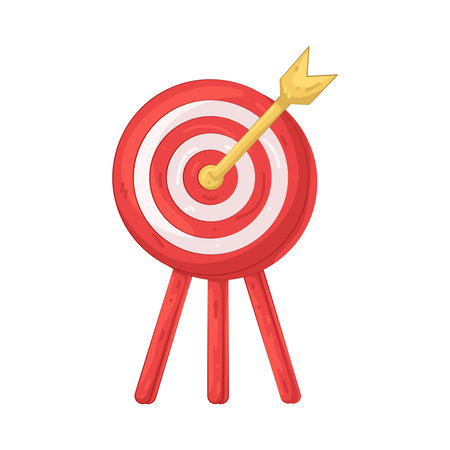 goal targetのイラスト素材