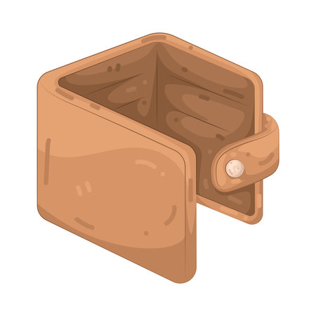 open walletのイラスト素材