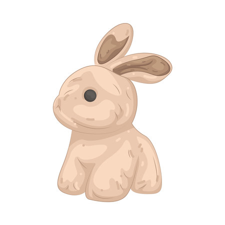 Bunny Stuffed Animalのイラスト素材