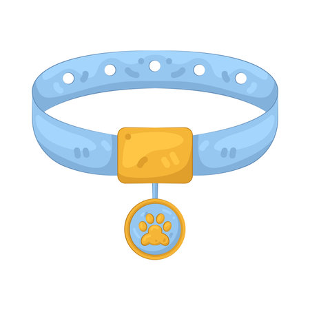 Pet collarのイラスト素材