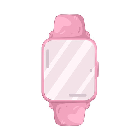 smartwatchのイラスト素材