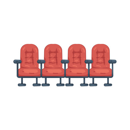 Cinema seatsのイラスト素材
