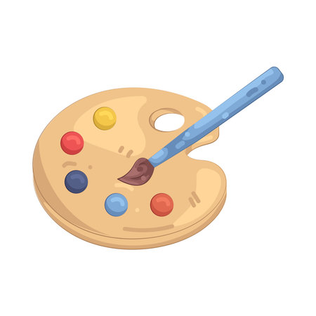 Paint Paletteのイラスト素材