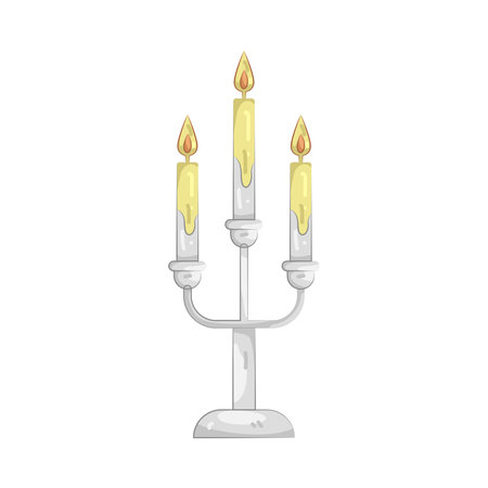 Halloween candleのイラスト素材