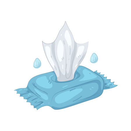 Wet Wipesのイラスト素材
