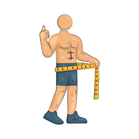 weight lossのイラスト素材