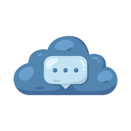 Cloud Chatのイラスト素材