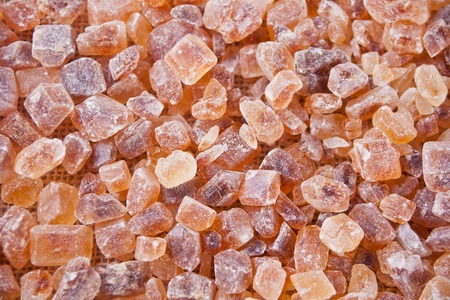 brown sugar rock organic crystalline. Top view.の写真素材