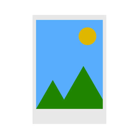 Image icon for your design. Vector illustrationのイラスト素材