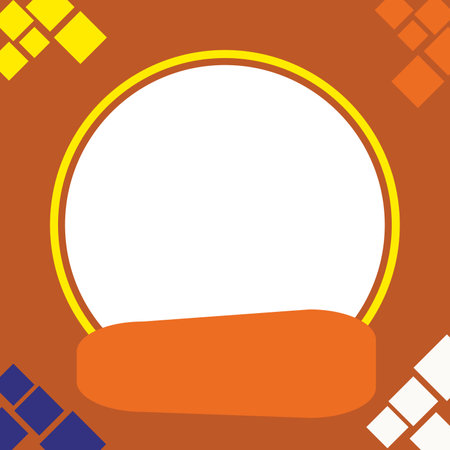 illustrator vector graphic of twibbon abstract backgroundのイラスト素材