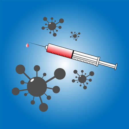 get ready vaccinatedのイラスト素材