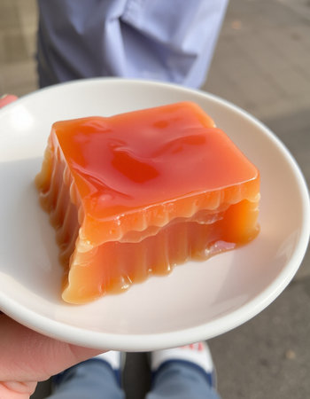 Thai dessert made from sweet and sour fruit,Thailand.の写真素材